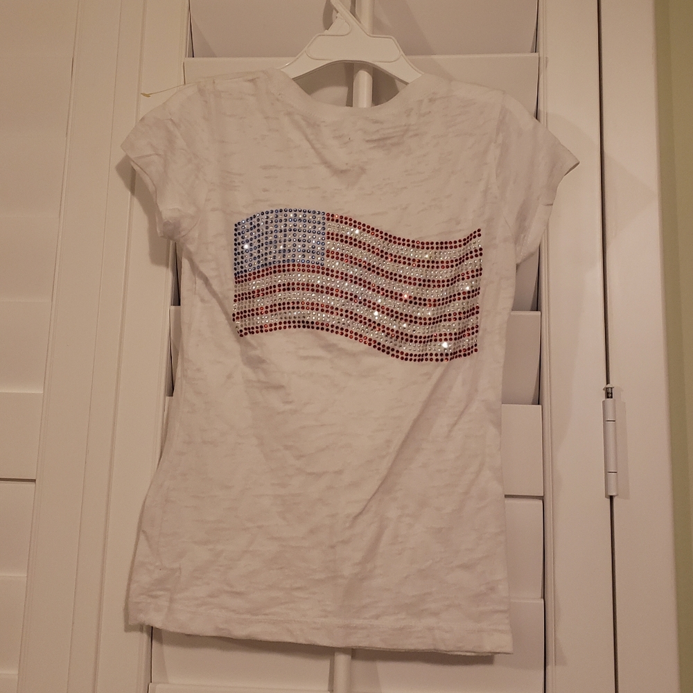 Little girls USA shirt - NWOT - size S